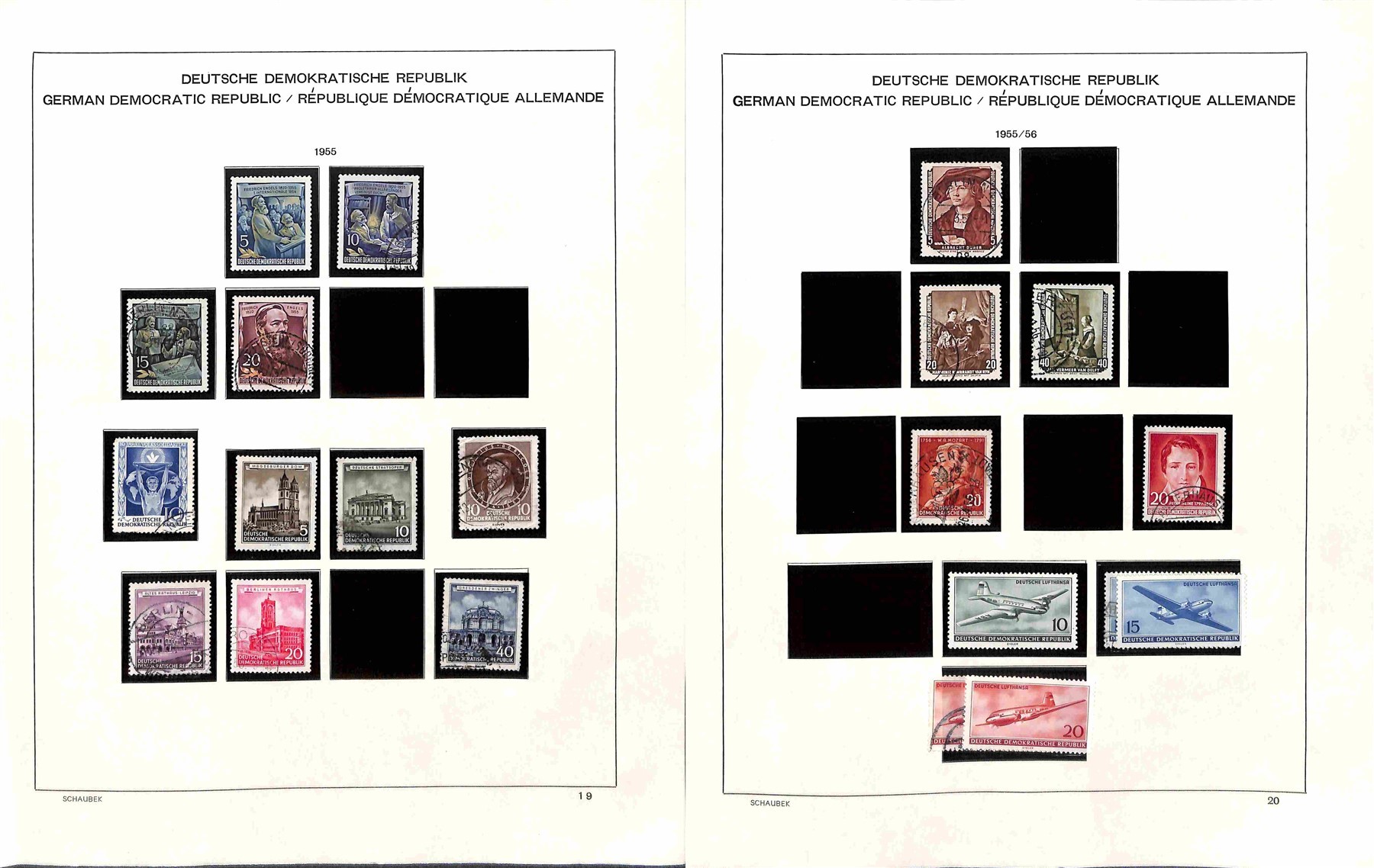 Germania / Ddr / Posta Ordinaria