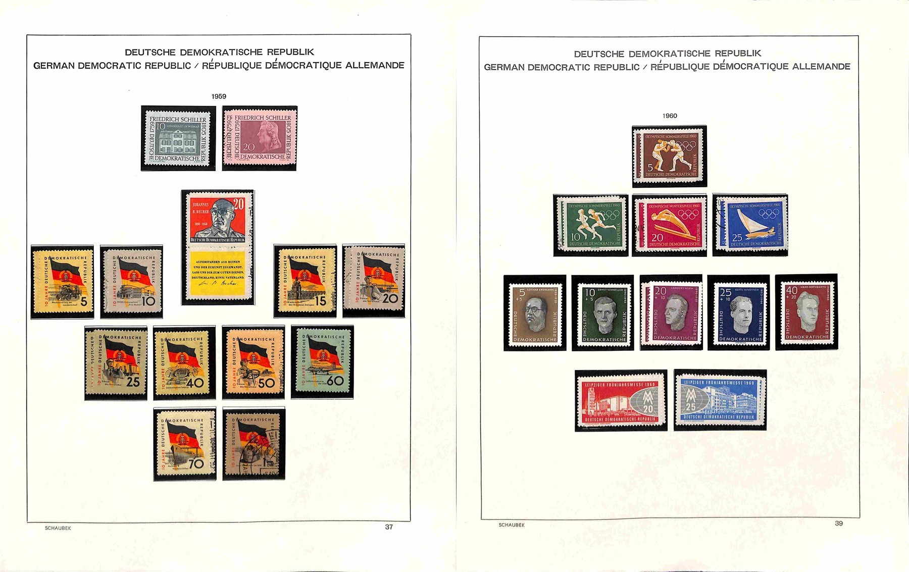 Germania / Ddr / Posta Ordinaria