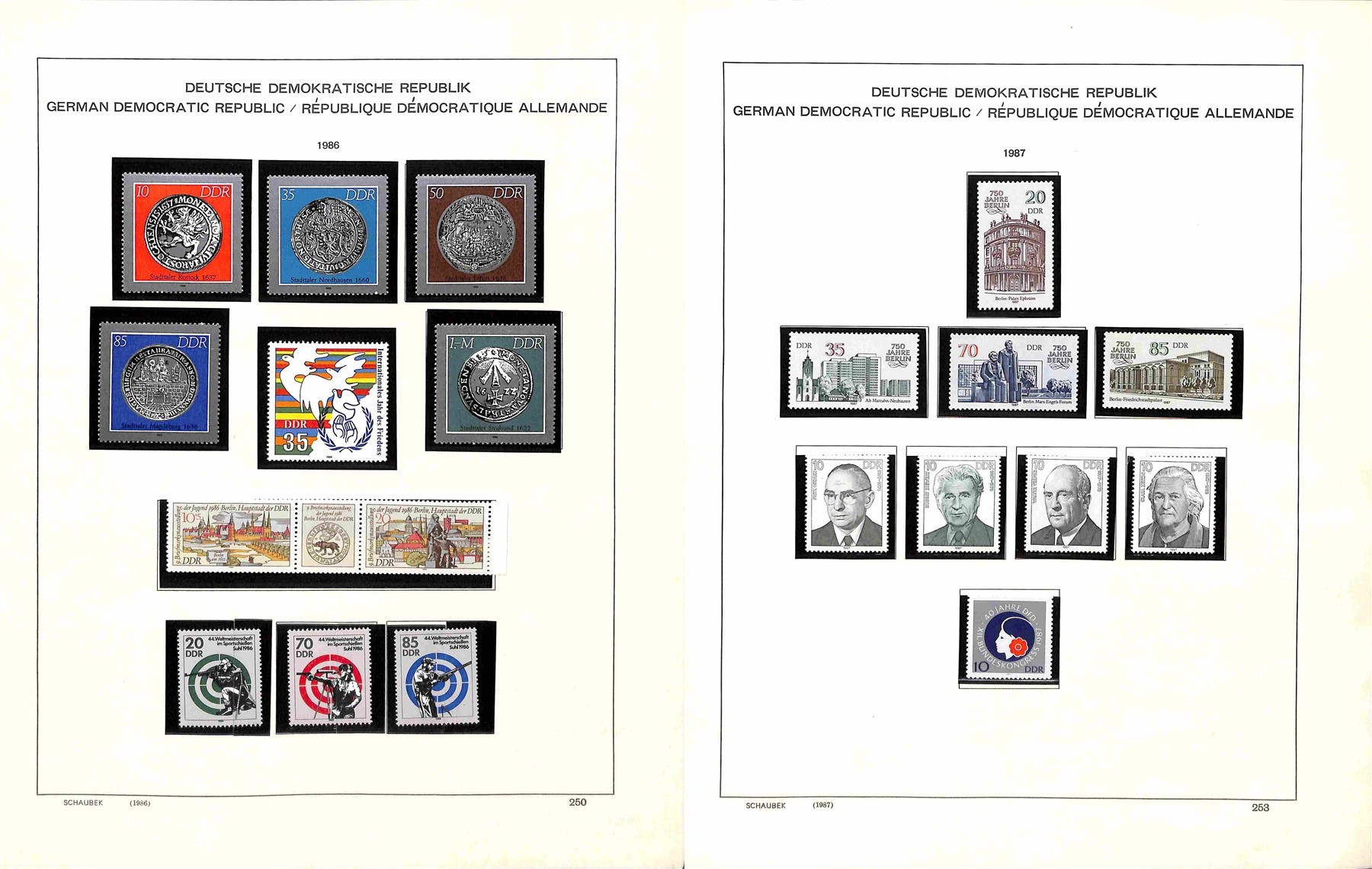 Germania / Ddr / Posta Ordinaria