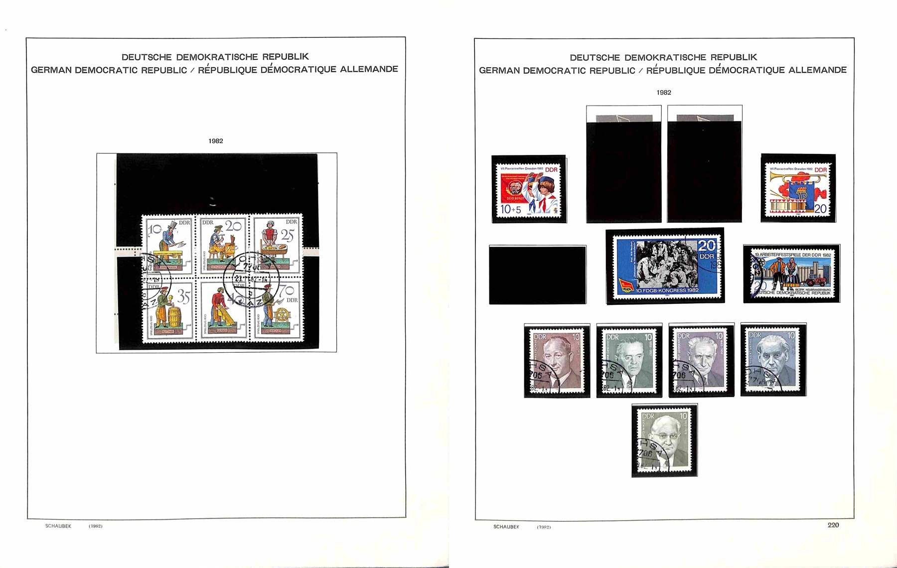 Germania / Ddr / Posta Ordinaria