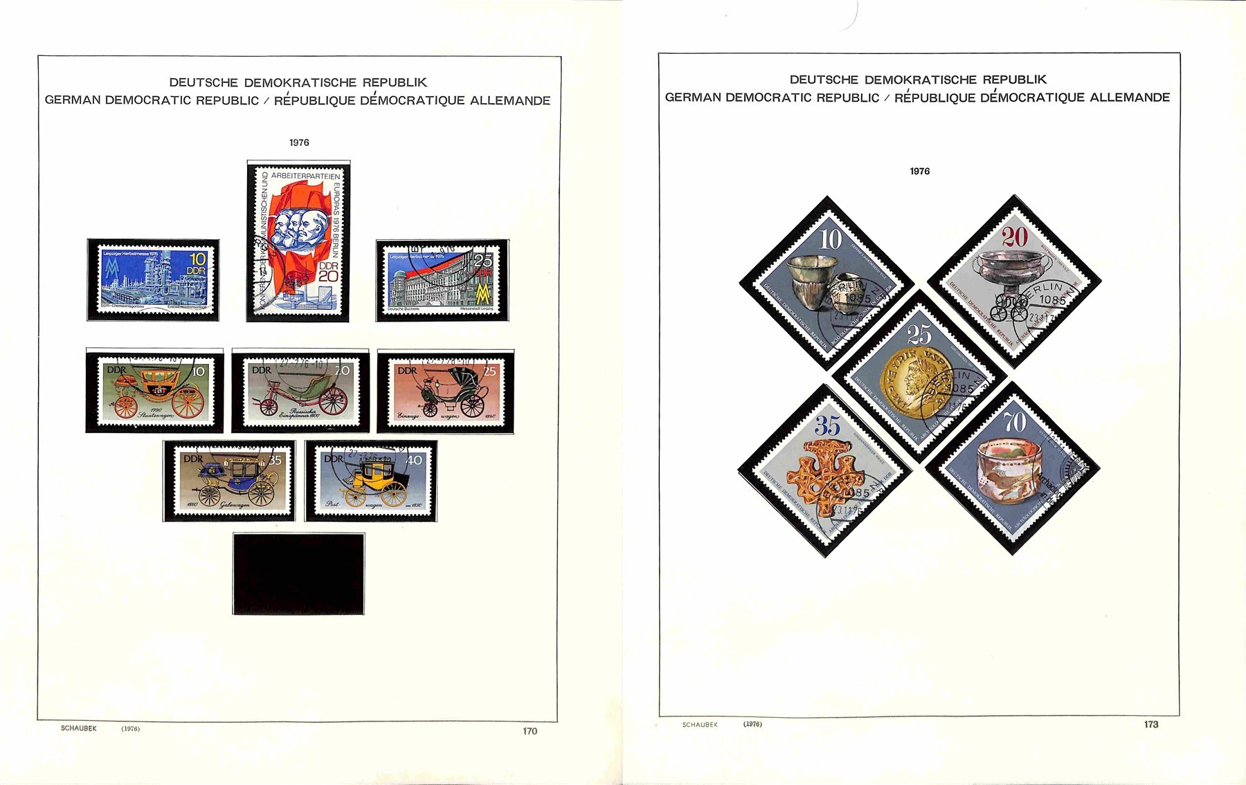 Germania / Ddr / Posta Ordinaria