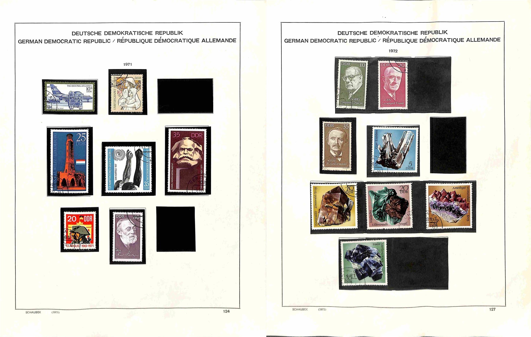 Germania / Ddr / Posta Ordinaria