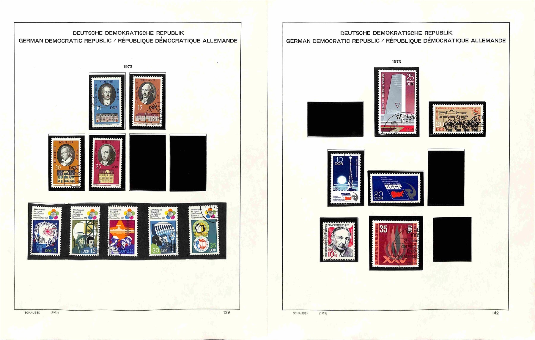 Germania / Ddr / Posta Ordinaria