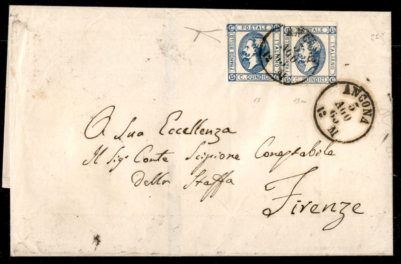 Italia / Regno / Vittorio Emanuele II / Posta Ordinaria