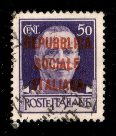 Italia / Rsi / Provvisori / Milano / Posta Ordinaria