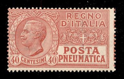 Italia / Regno / Vittorio Emanuele III / Posta Pneumatica