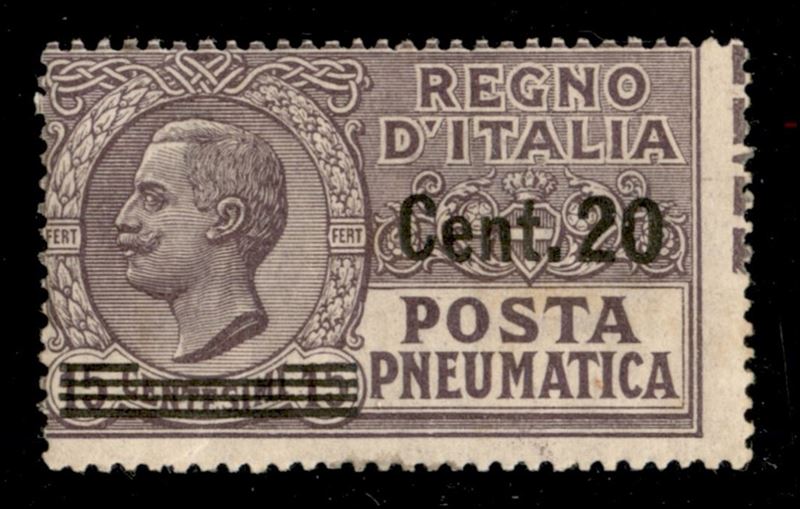 Italia / Regno / Vittorio Emanuele III / Posta Pneumatica