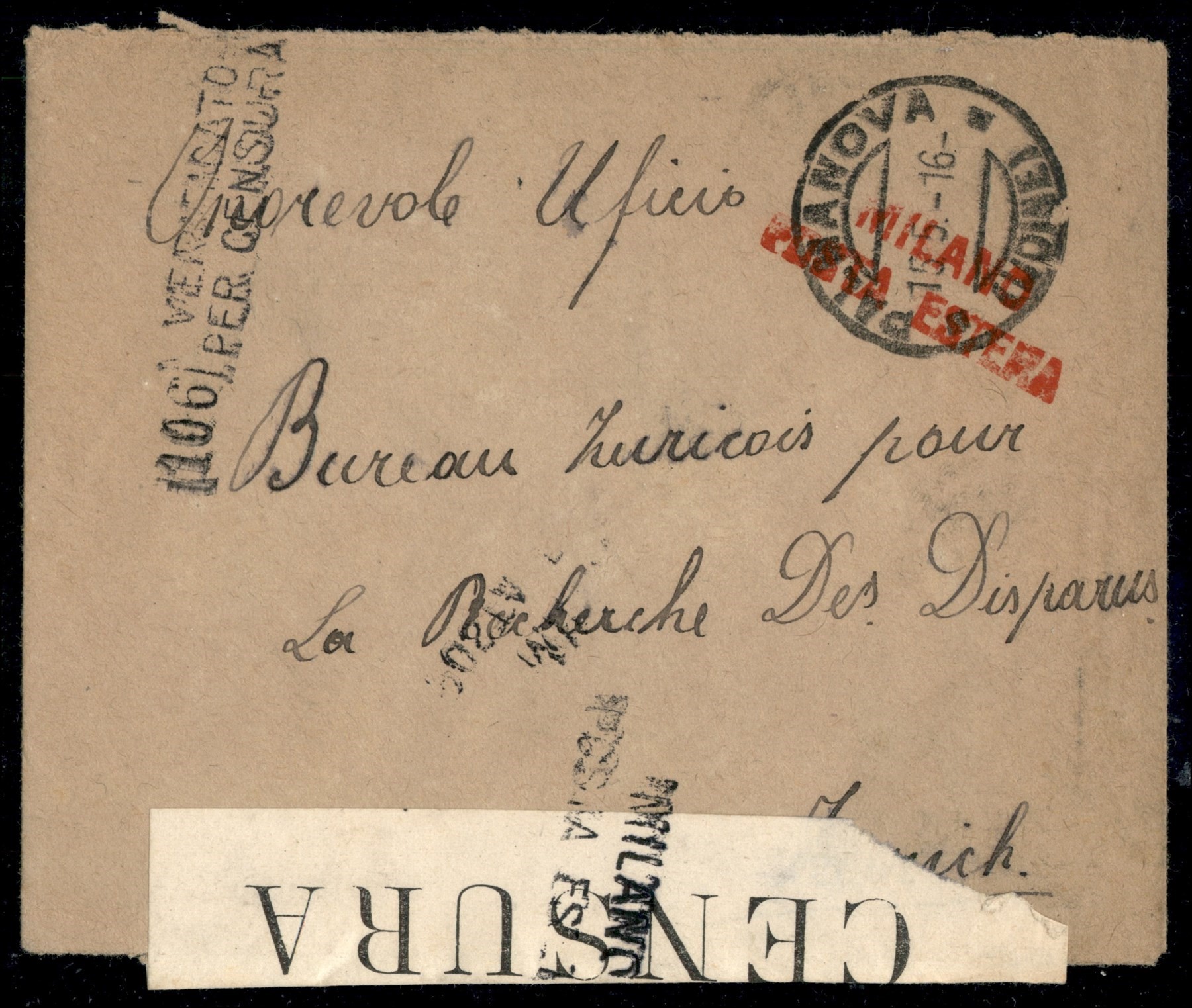 Italia / Regno / Vittorio Emanuele III / Posta Militare