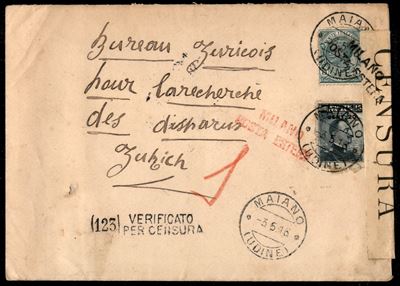 Italia / Regno / Vittorio Emanuele III / Posta Militare