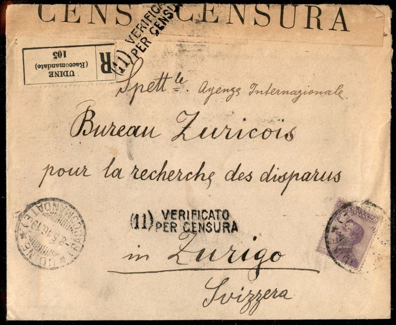 Italia / Regno / Vittorio Emanuele III / Posta Militare