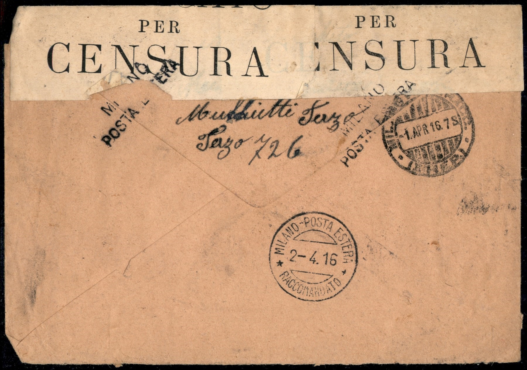 Italia / Regno / Vittorio Emanuele III / Posta Militare