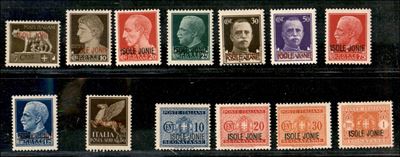 Italia / Occupazioni II Guerra Mondiale / Isole Jonie / Posta Ordinaria