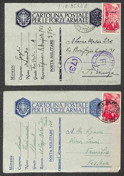 Italia / Colonie / Libia / Posta Militare