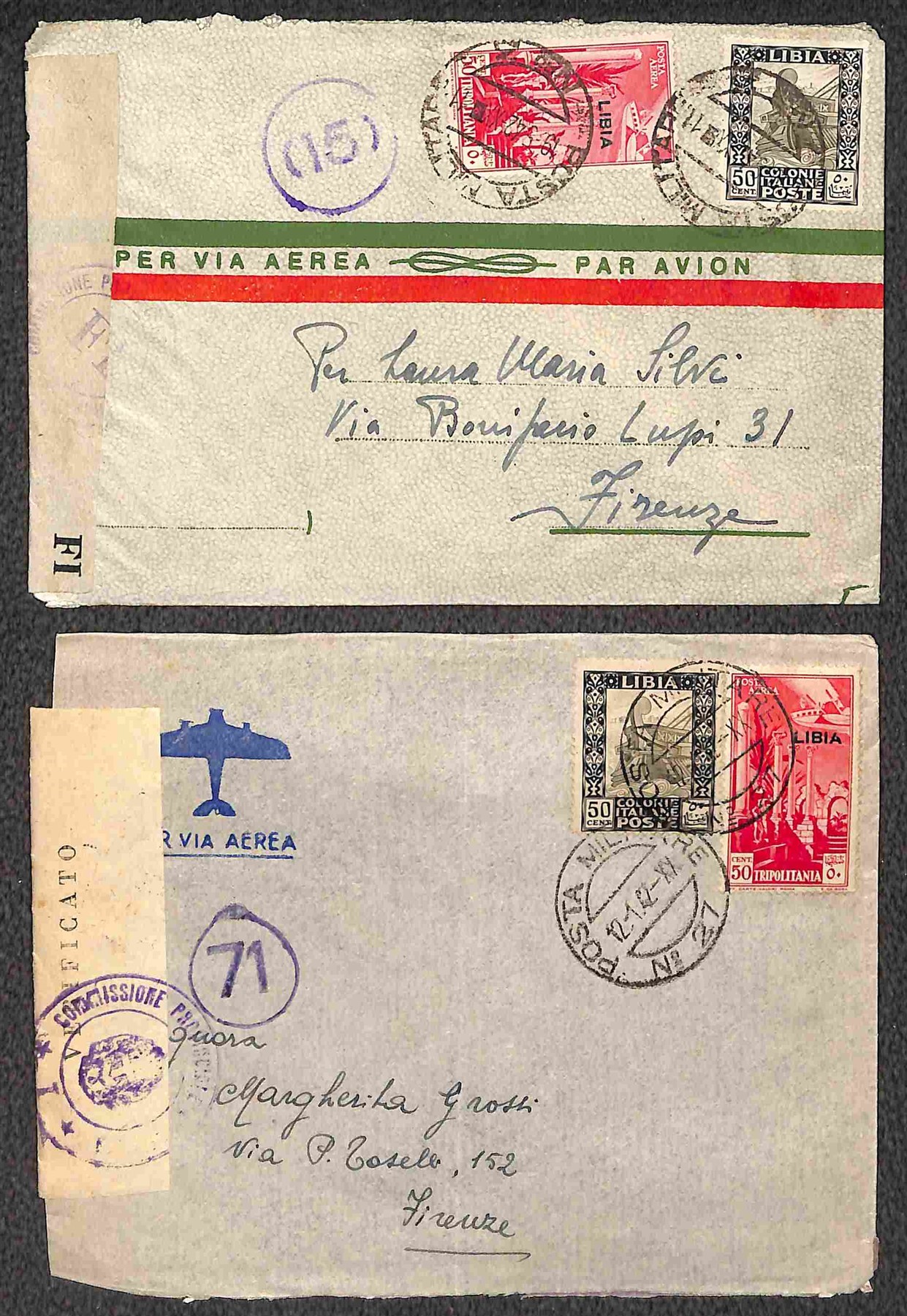 Italia / Colonie / Libia / Posta Militare
