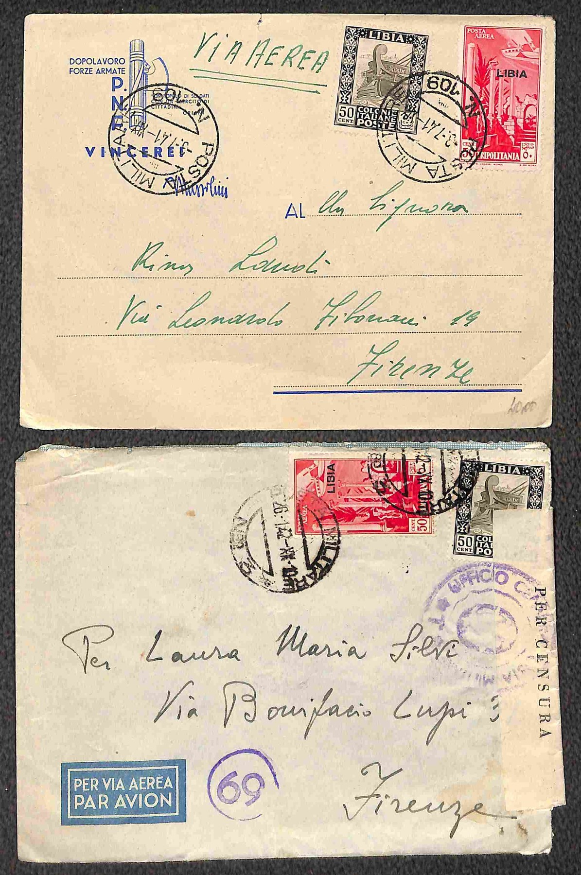 Italia / Colonie / Libia / Posta Militare