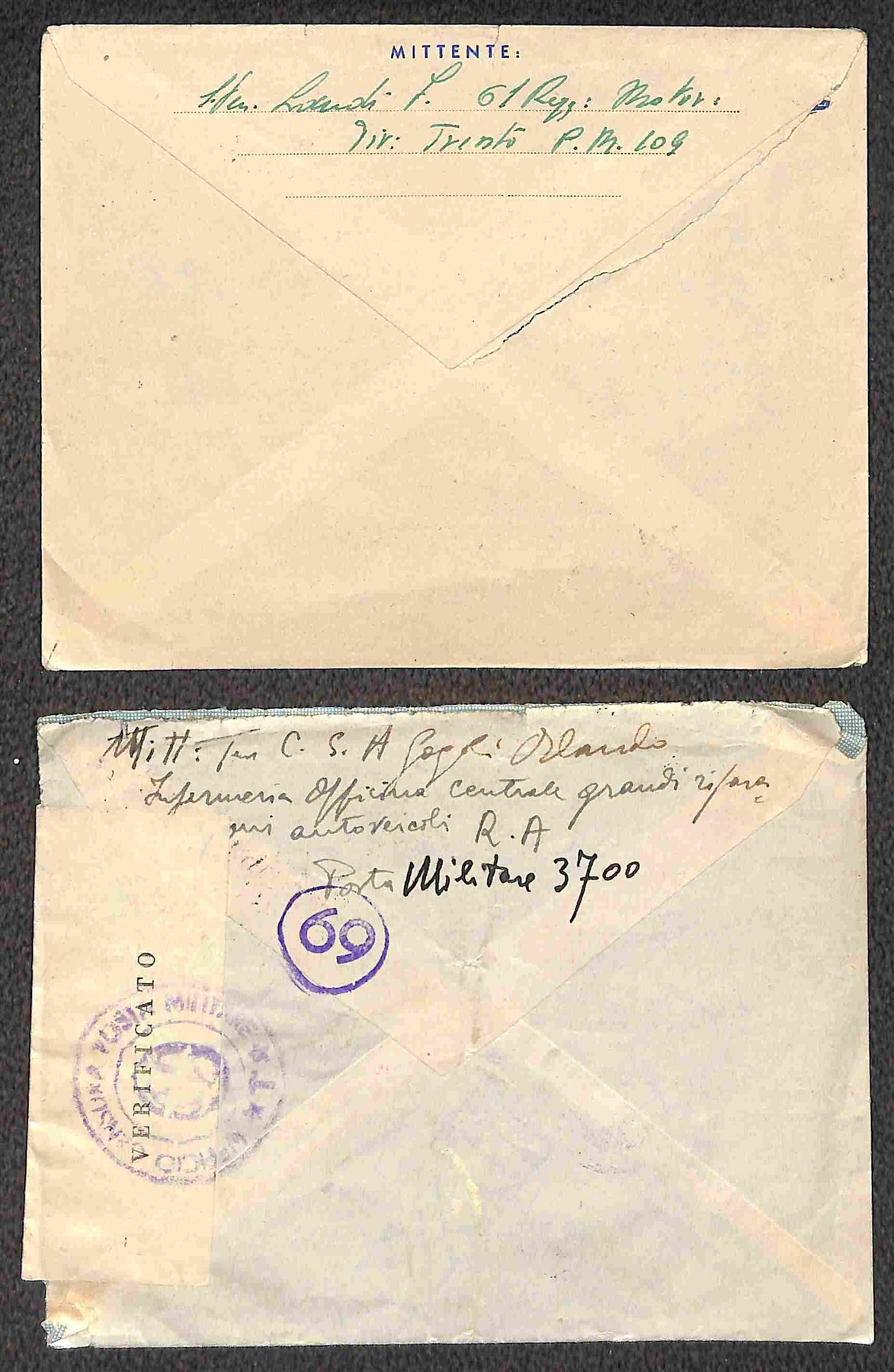 Italia / Colonie / Libia / Posta Militare