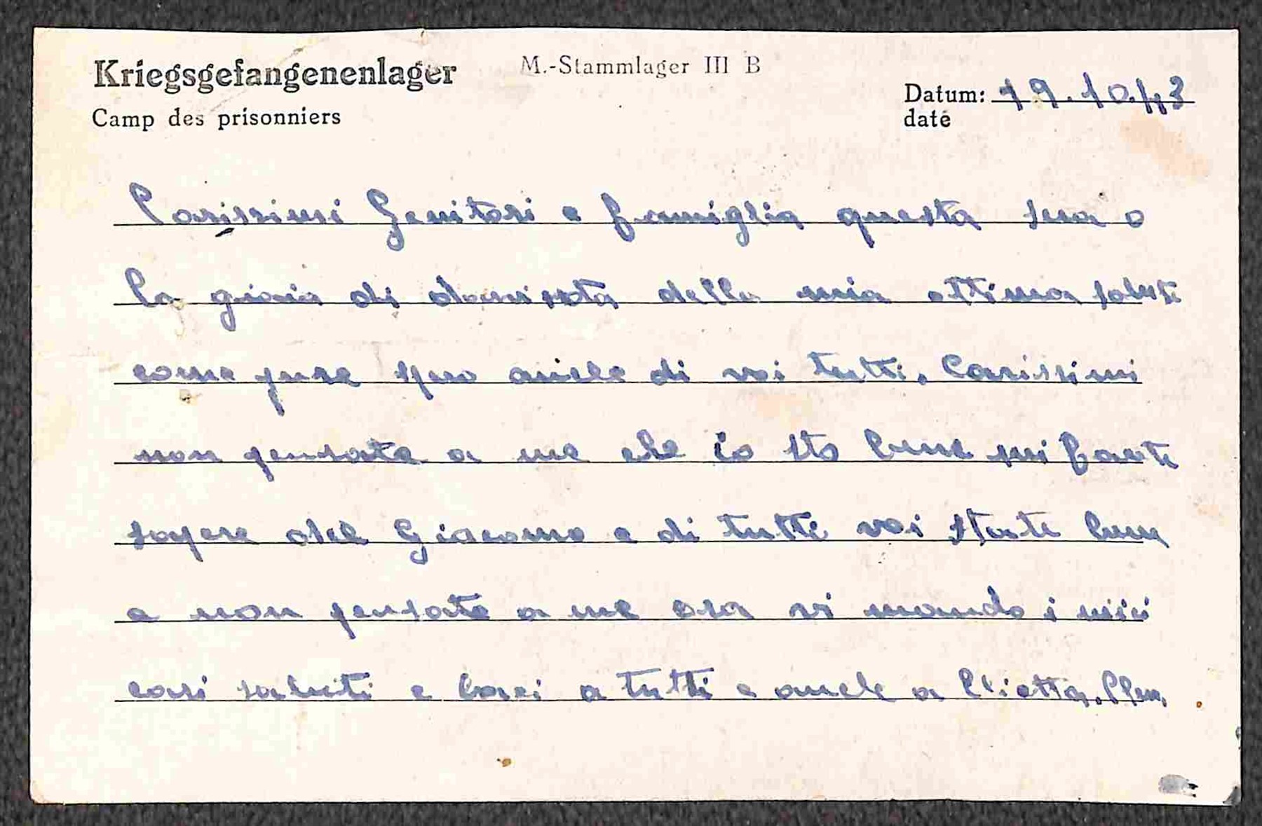 Italia / Regno / Vittorio Emanuele III / Posta Militare
