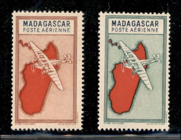 MADAGASCAR / Posta aerea