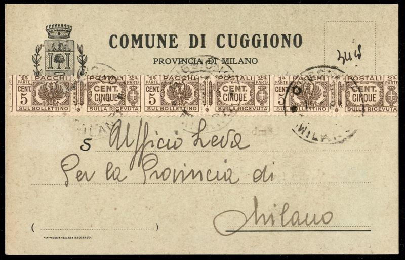 Italia / Rsi / Pacchi Postali