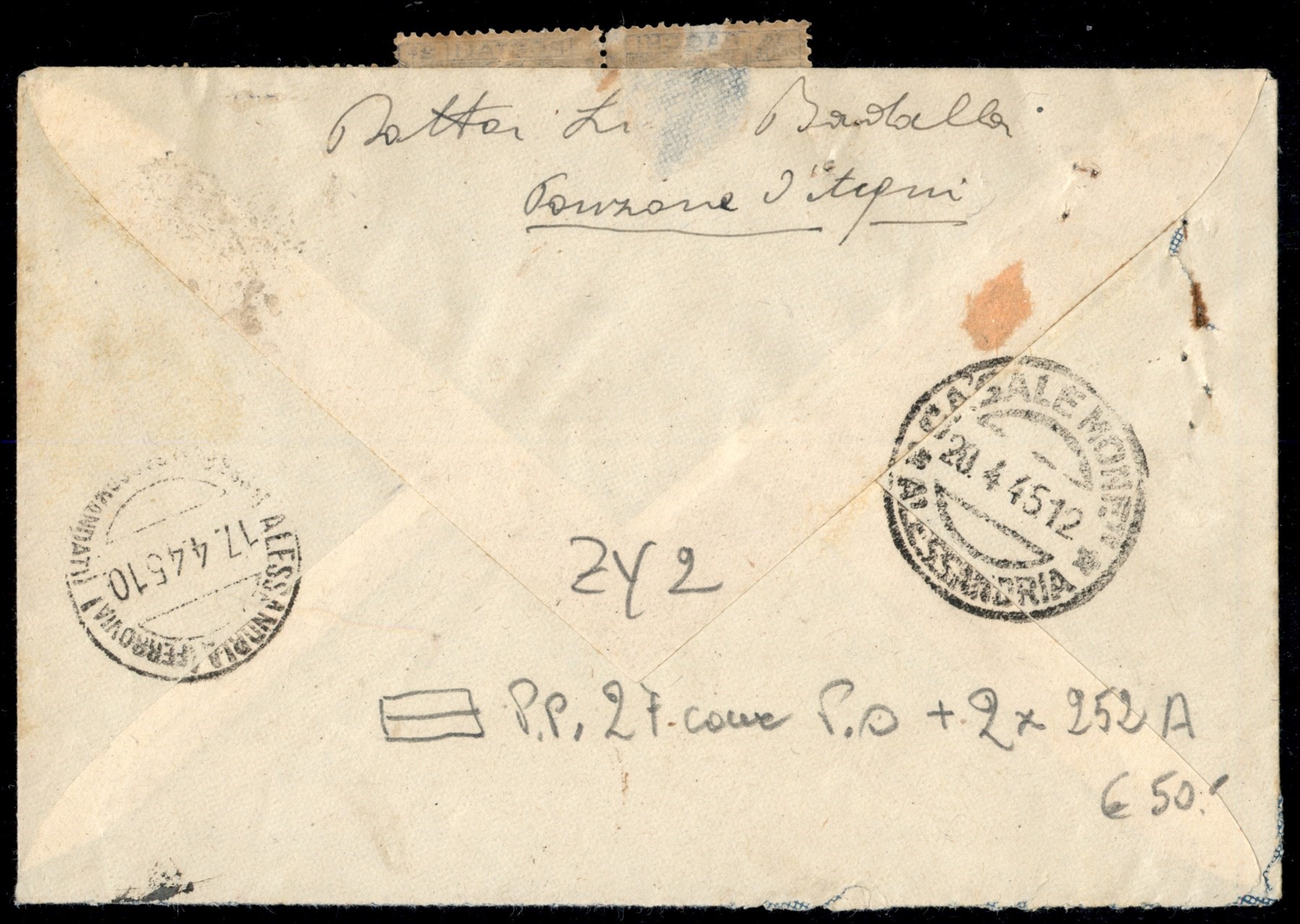 Italia / Rsi / Pacchi Postali
