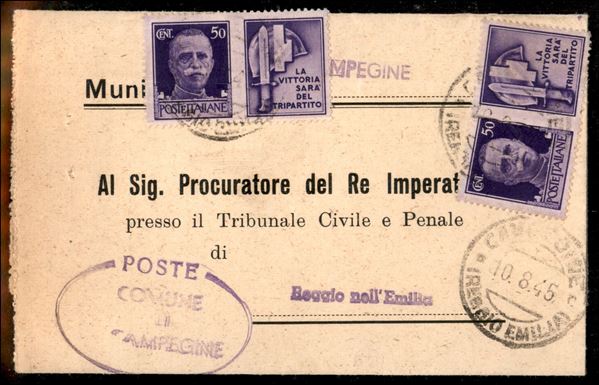 ITALIA / Regno / Vittorio Emanuele III / Propaganda di Guerra
