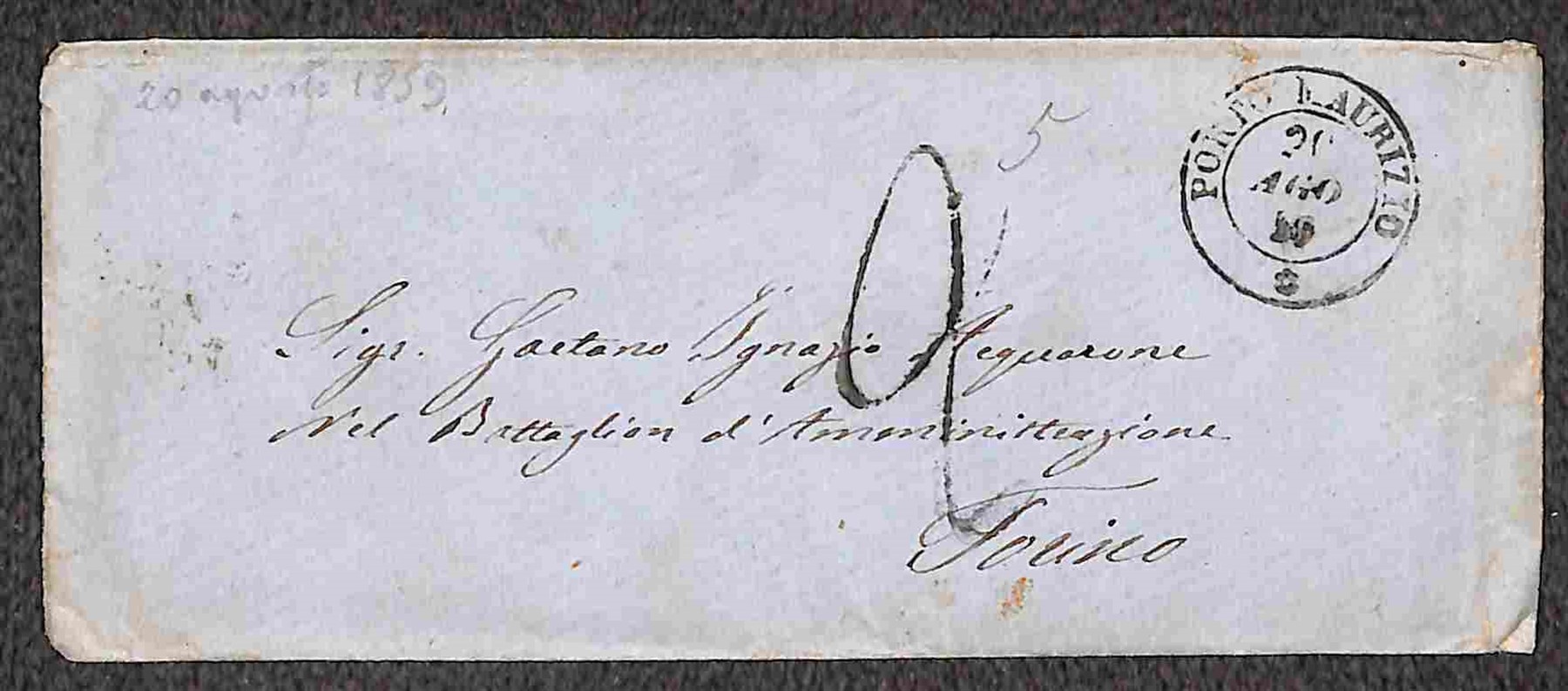 ITALIA / Antichi Stati Italiani / Sardegna / Posta militare
