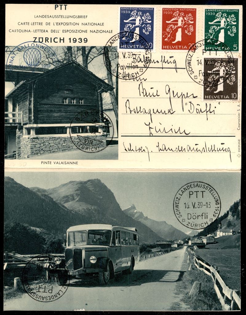 Svizzera / Aerogrammi