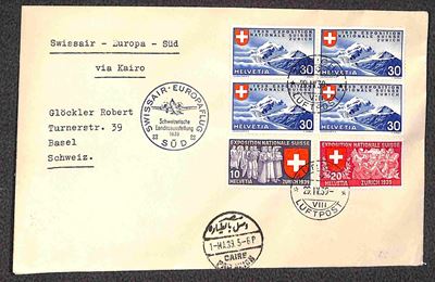 Svizzera / Aerogrammi
