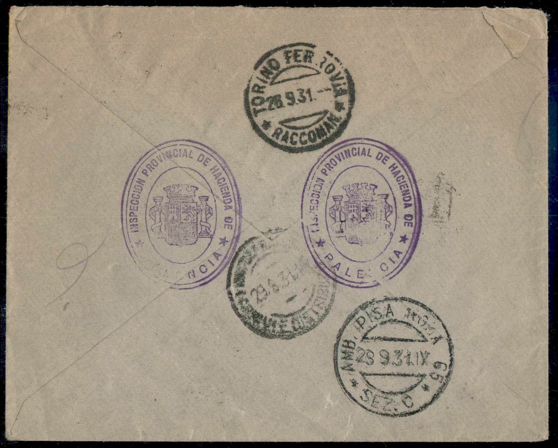 SPAGNA / Posta ordinaria