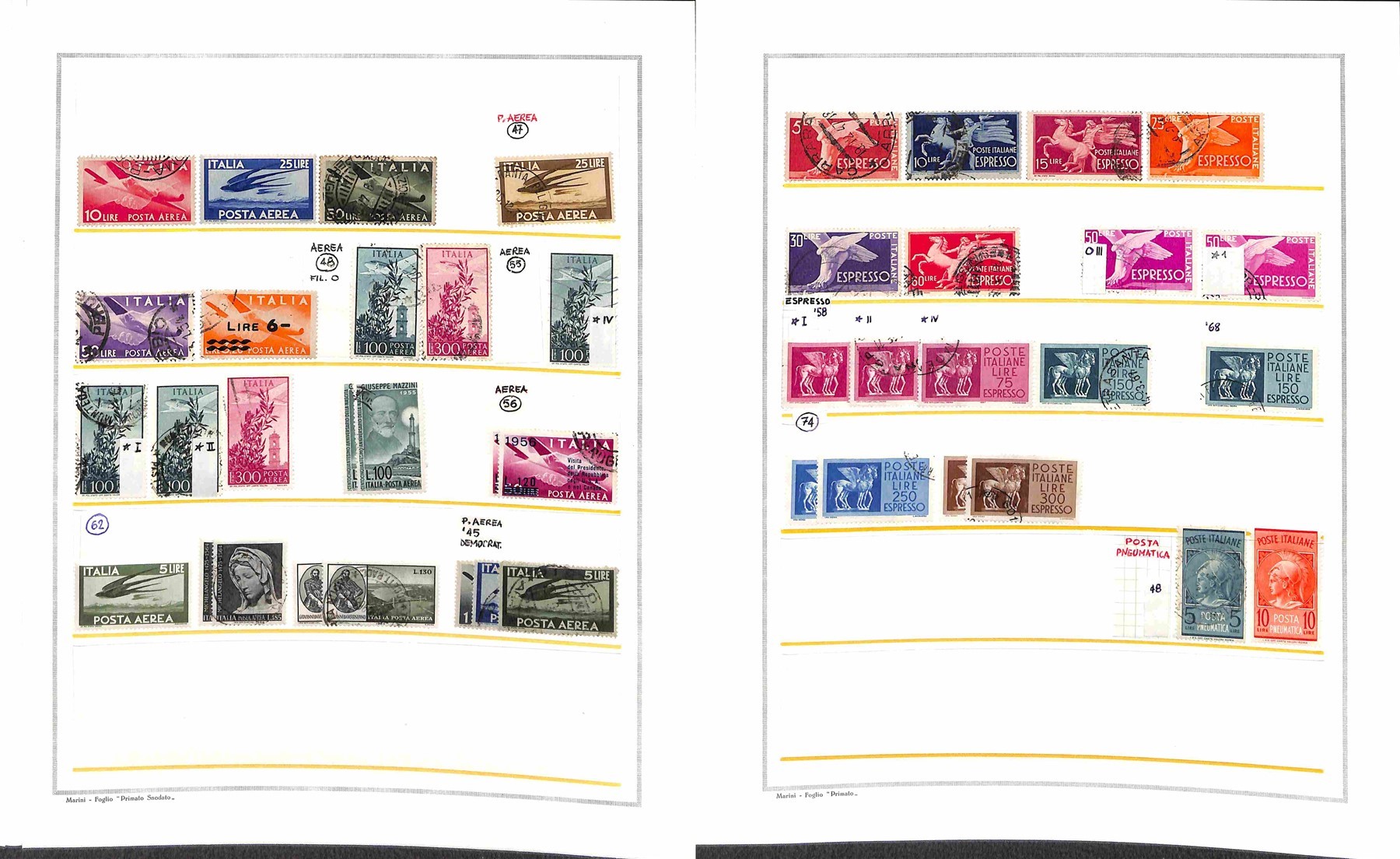 Italia / Repubblica / Posta Ordinaria