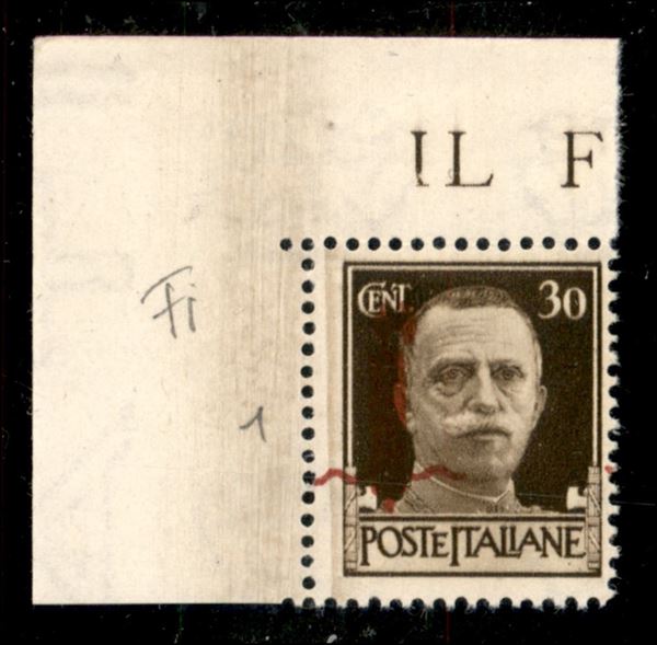 ITALIA / RSI / Provvisori / Firenze / Posta ordinaria