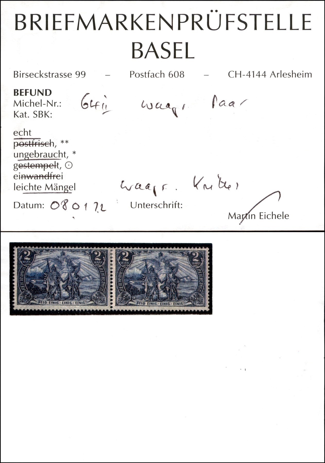Germania / Posta Ordinaria