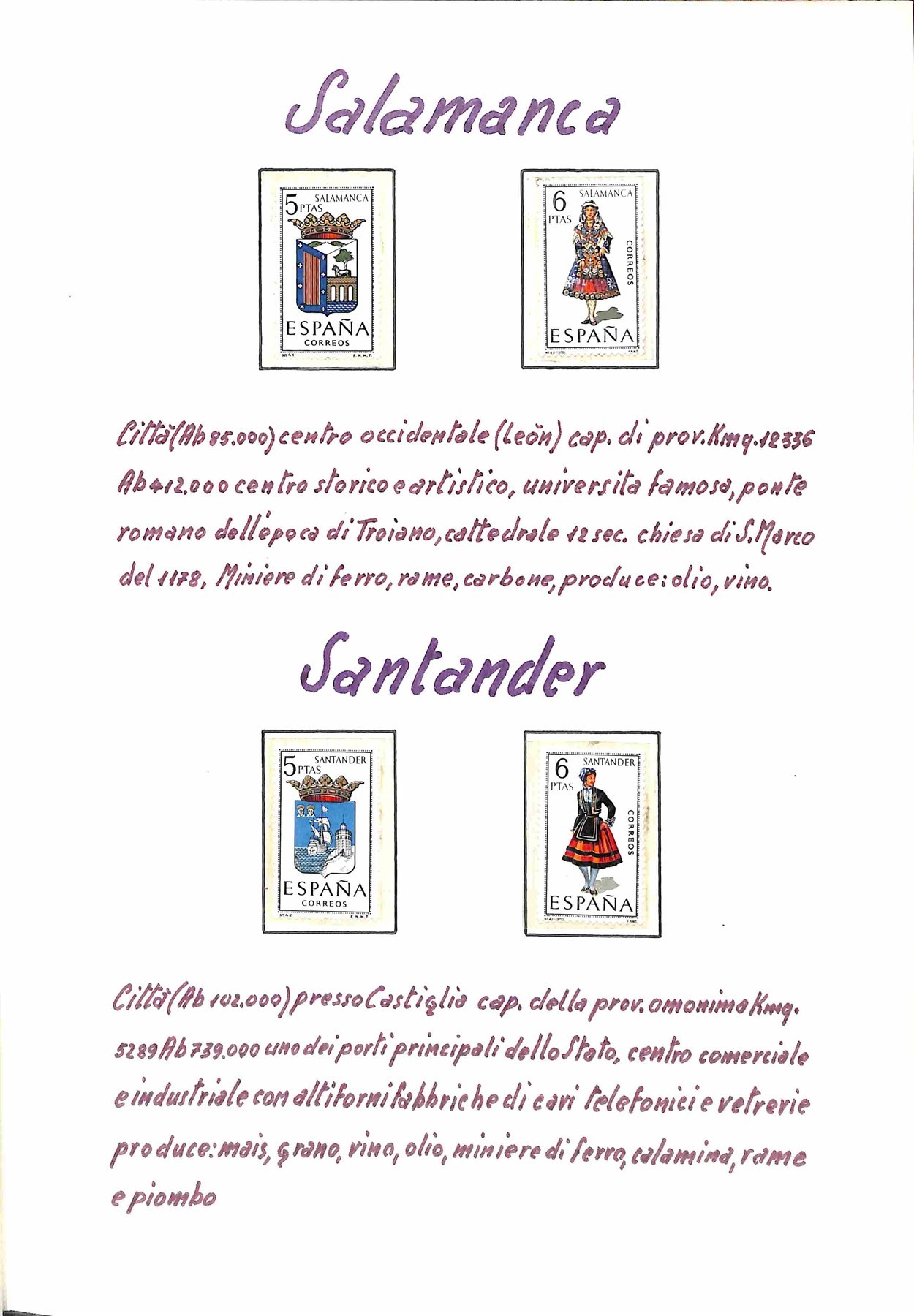 Spagna / Posta Ordinaria