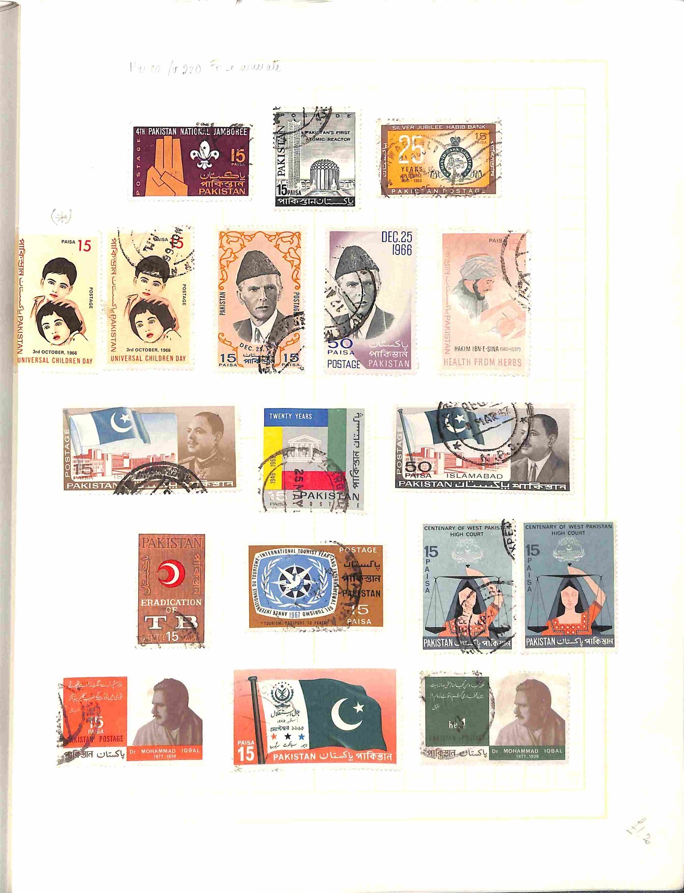 Pakistan / Posta Ordinaria