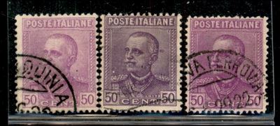 Italia / Regno / Vittorio Emanuele III / Posta Ordinaria