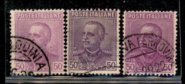 ITALIA / Regno / Vittorio Emanuele III / Posta ordinaria