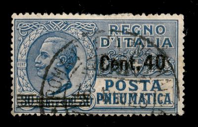 Italia / Regno / Vittorio Emanuele III / Posta Pneumatica
