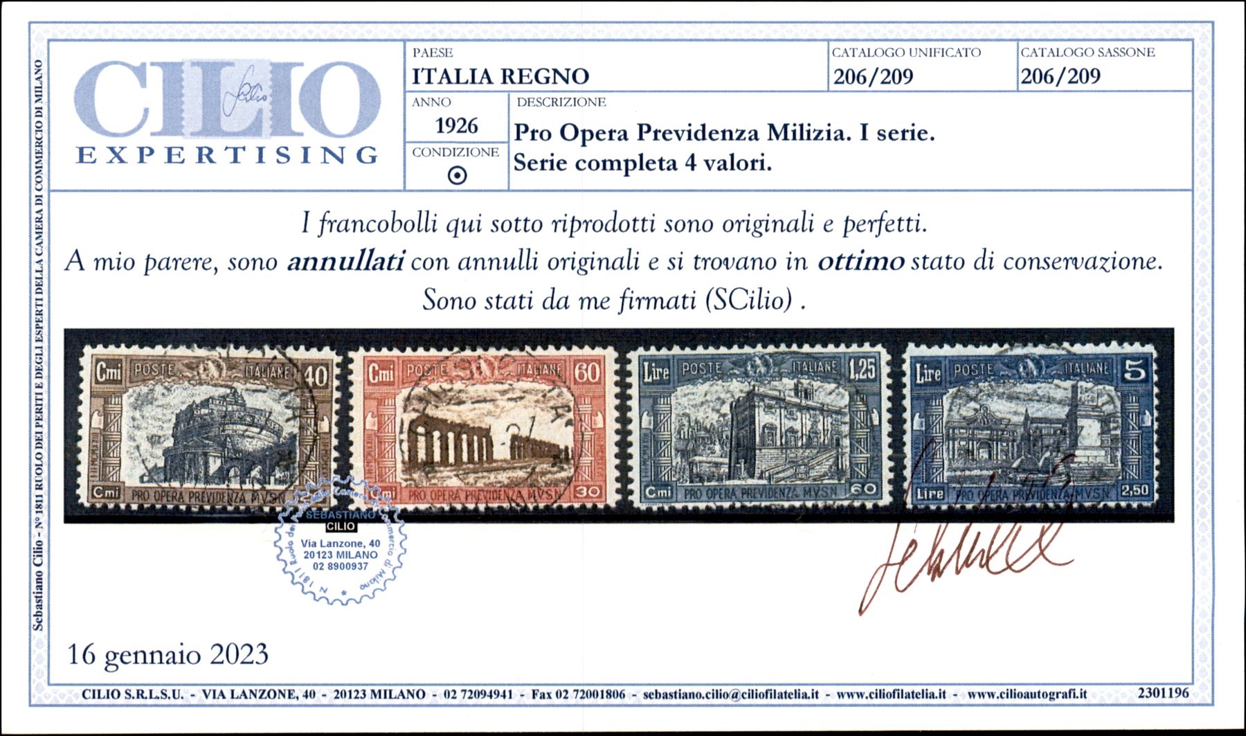 Italia / Regno / Vittorio Emanuele III / Posta Ordinaria
