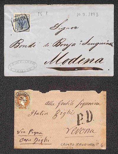 Austria / Territori Italiani D'austria / Posta Ordinaria