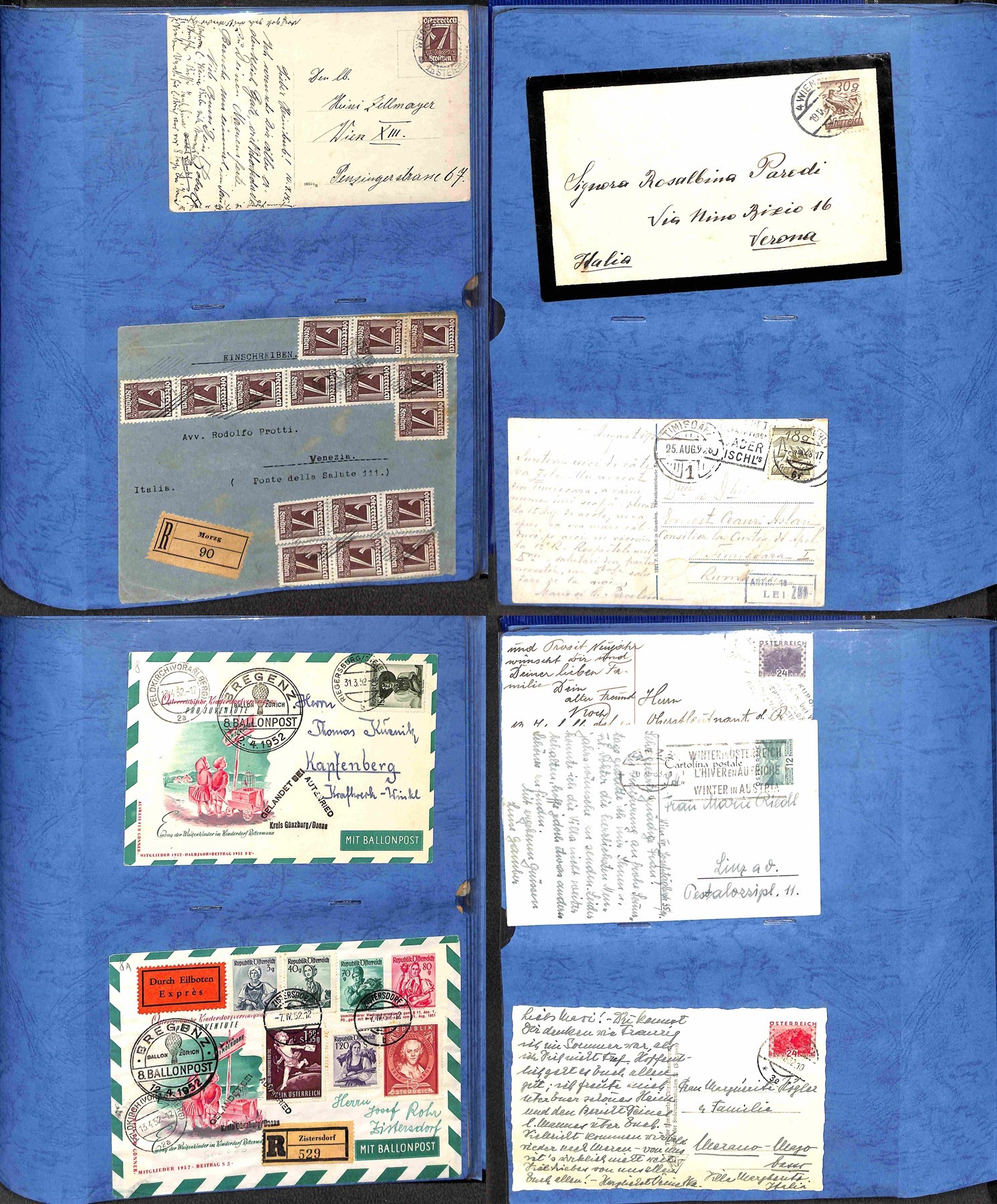 AUSTRIA / Posta ordinaria