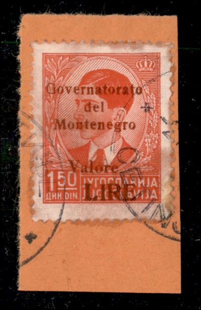 Italia / Occupazioni II Guerra Mondiale / Montenegro / Posta Ordinaria