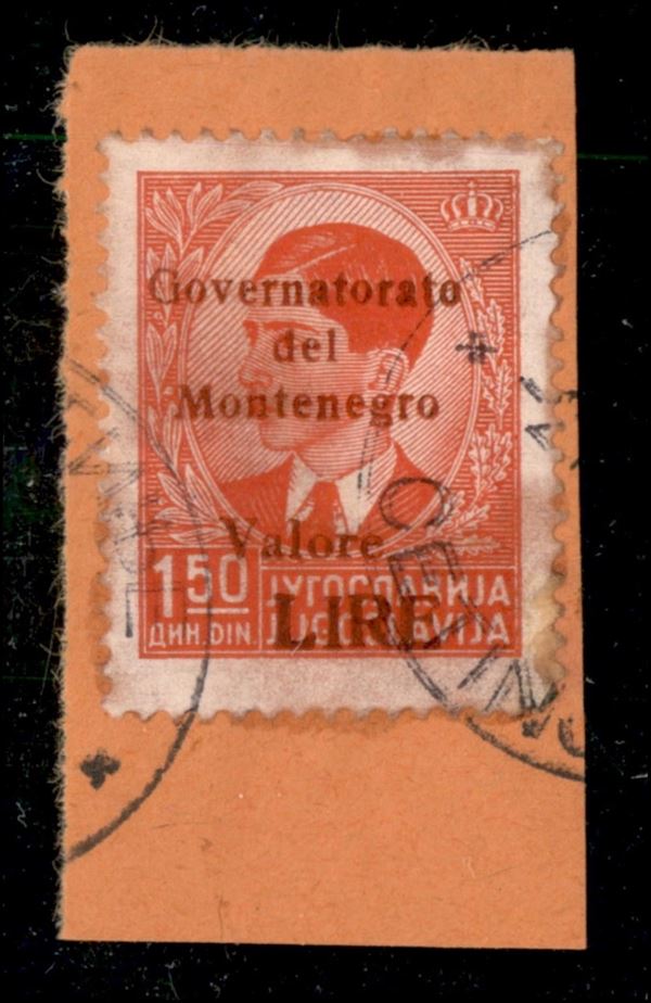 ITALIA / Occupazioni II guerra mondiale / Montenegro / Posta ordinaria