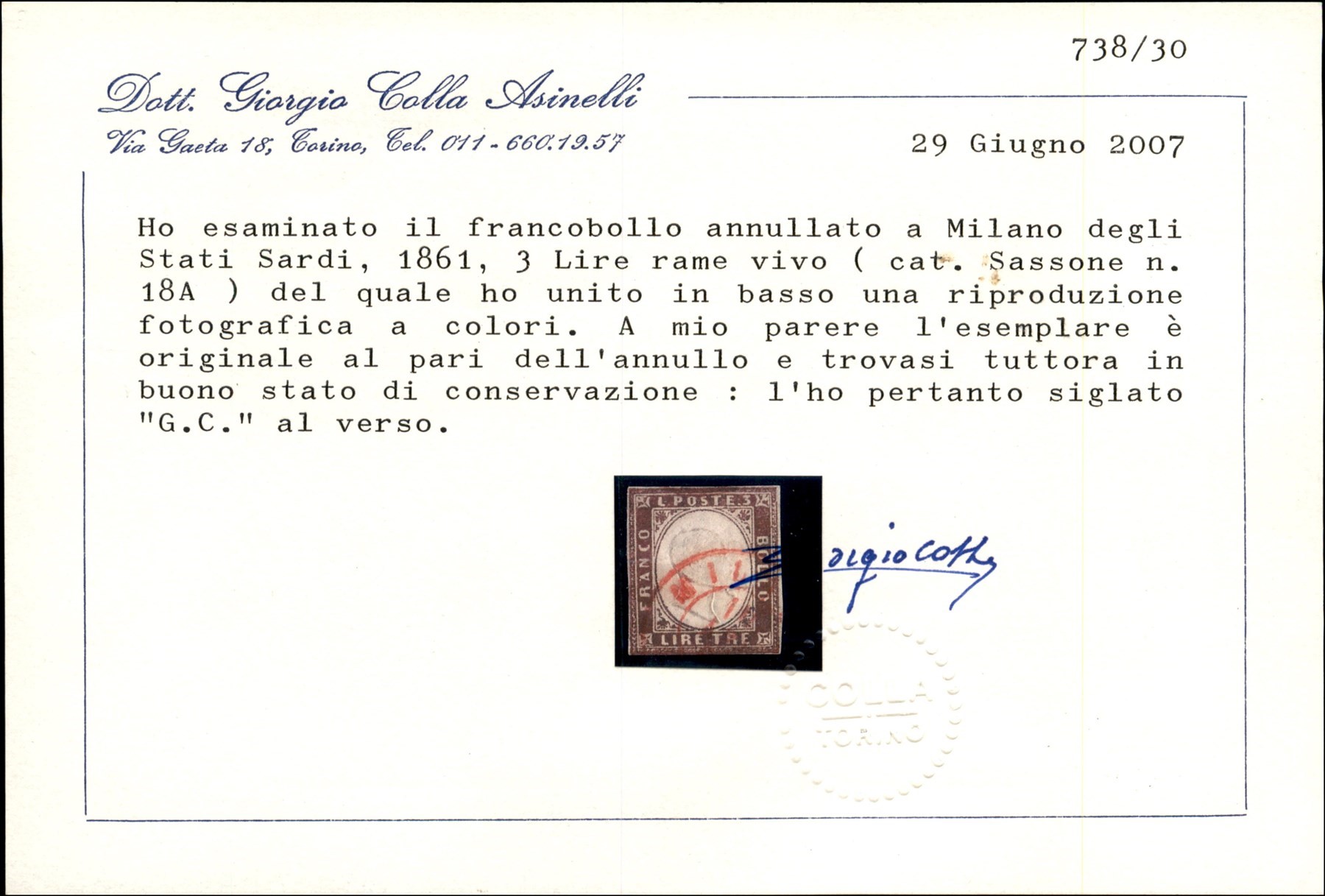 ITALIA / Antichi Stati Italiani / Lombardo Veneto / Posta ordinaria
