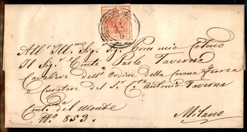 ITALIA / Antichi Stati Italiani / Lombardo Veneto / Posta ordinaria