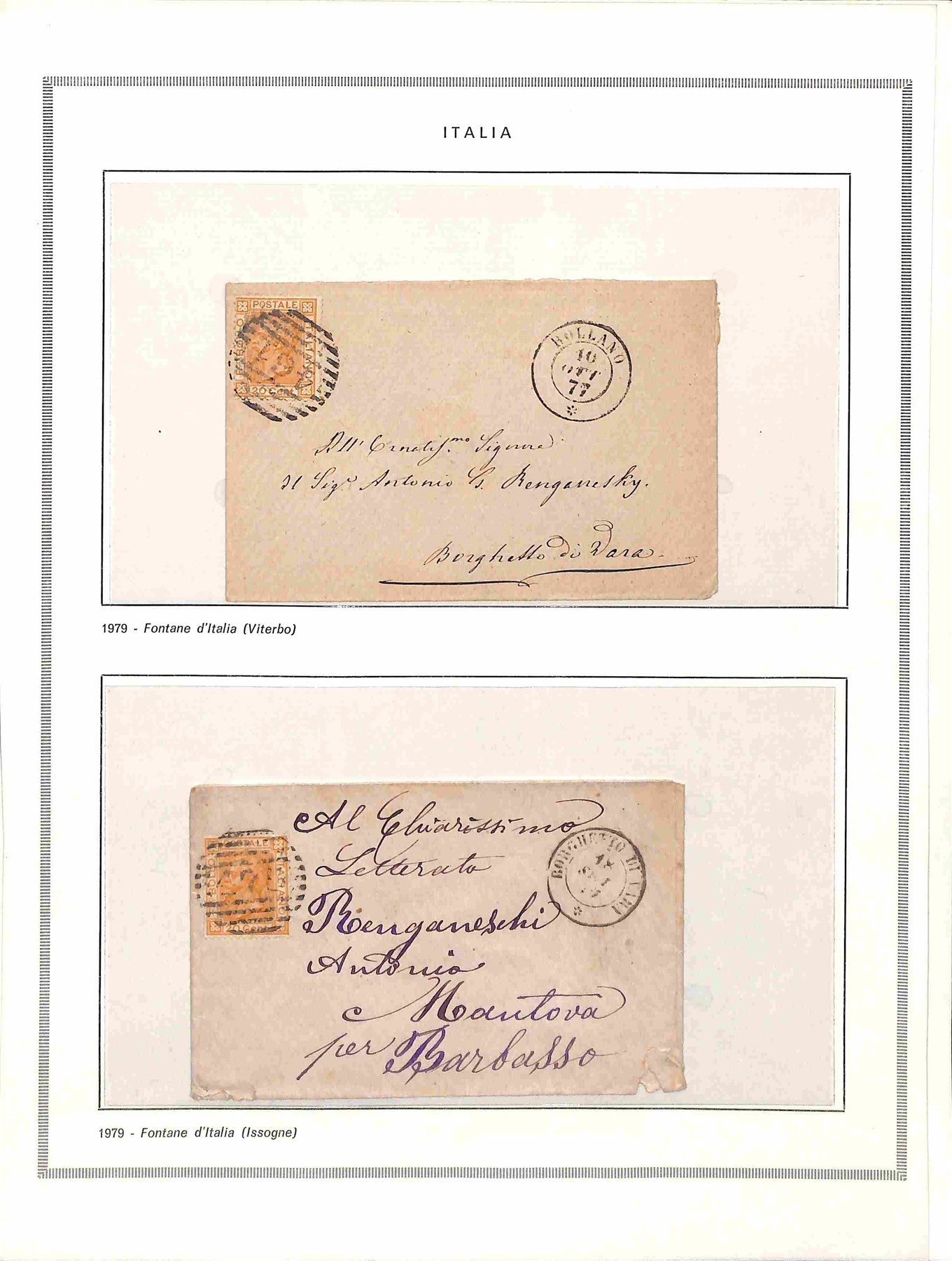 Italia / Regno / Posta Ordinaria