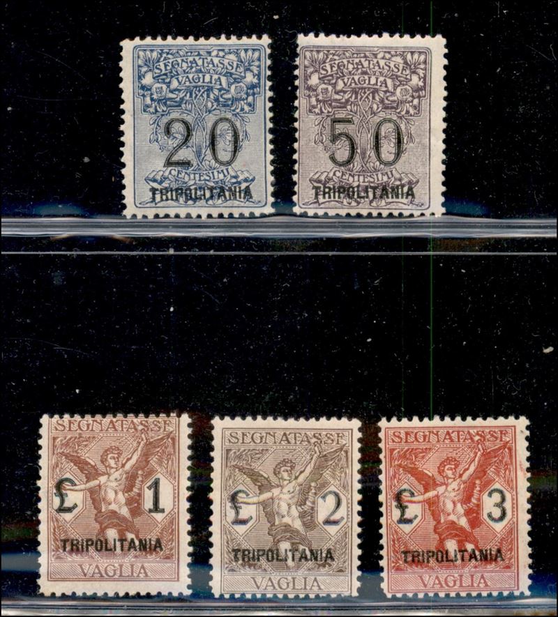 Italia / Colonie / Tripolitania / Segnatasse per Vaglia