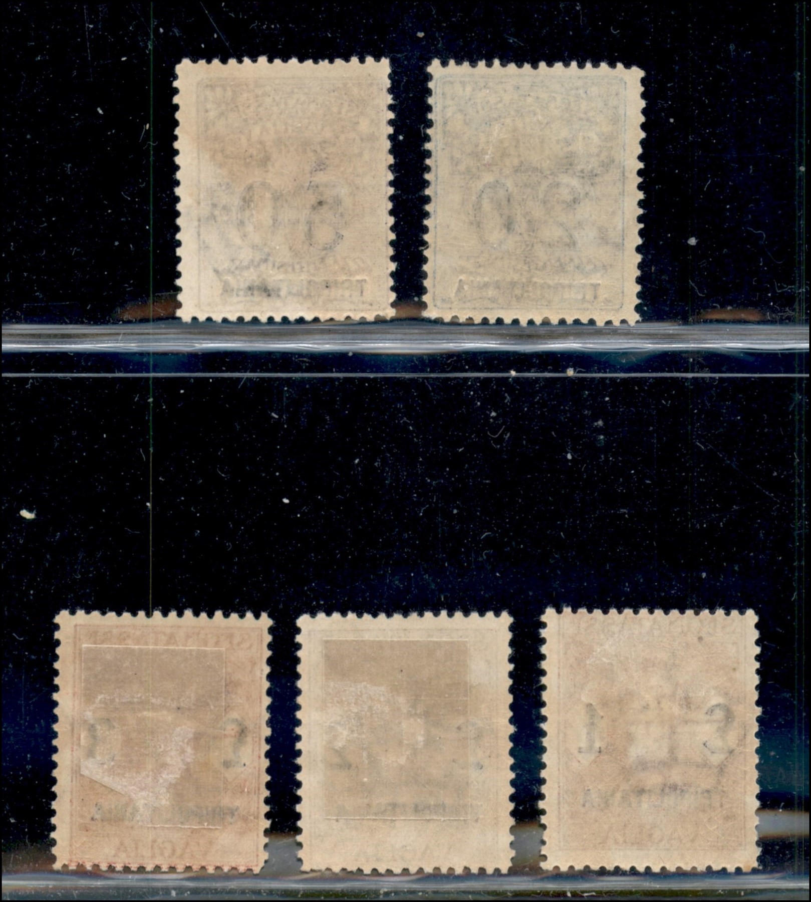 Italia / Colonie / Tripolitania / Segnatasse per Vaglia