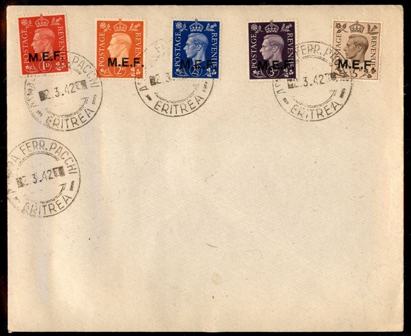 Italia / Occupazioni Straniere delle Colonie / Occupazione Britannica / M.e.f. / Posta Ordinaria