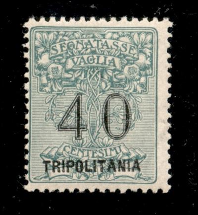 Italia / Colonie / Tripolitania / Segnatasse per Vaglia