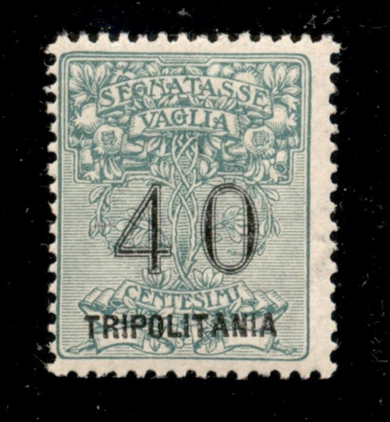 Italia / Colonie / Tripolitania / Segnatasse per Vaglia